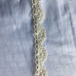 White Lace Choker